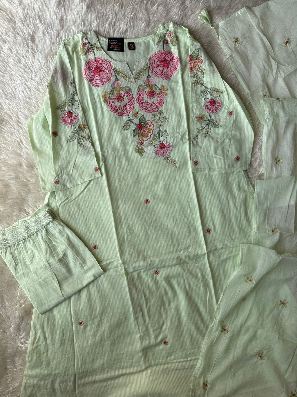 Premium Mul Cotton Thread Work Collection