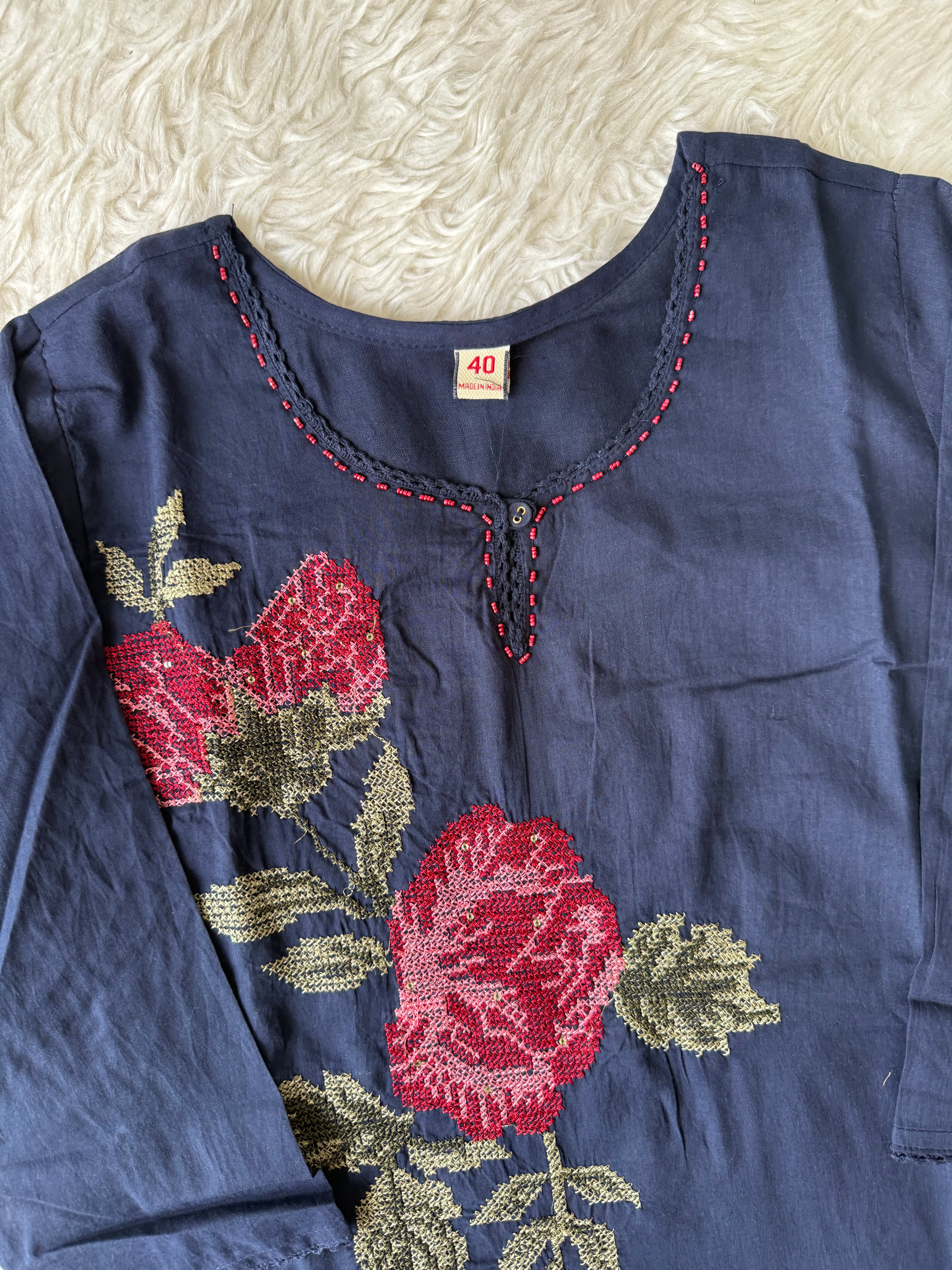 Premium Cotton Thread Work Collection