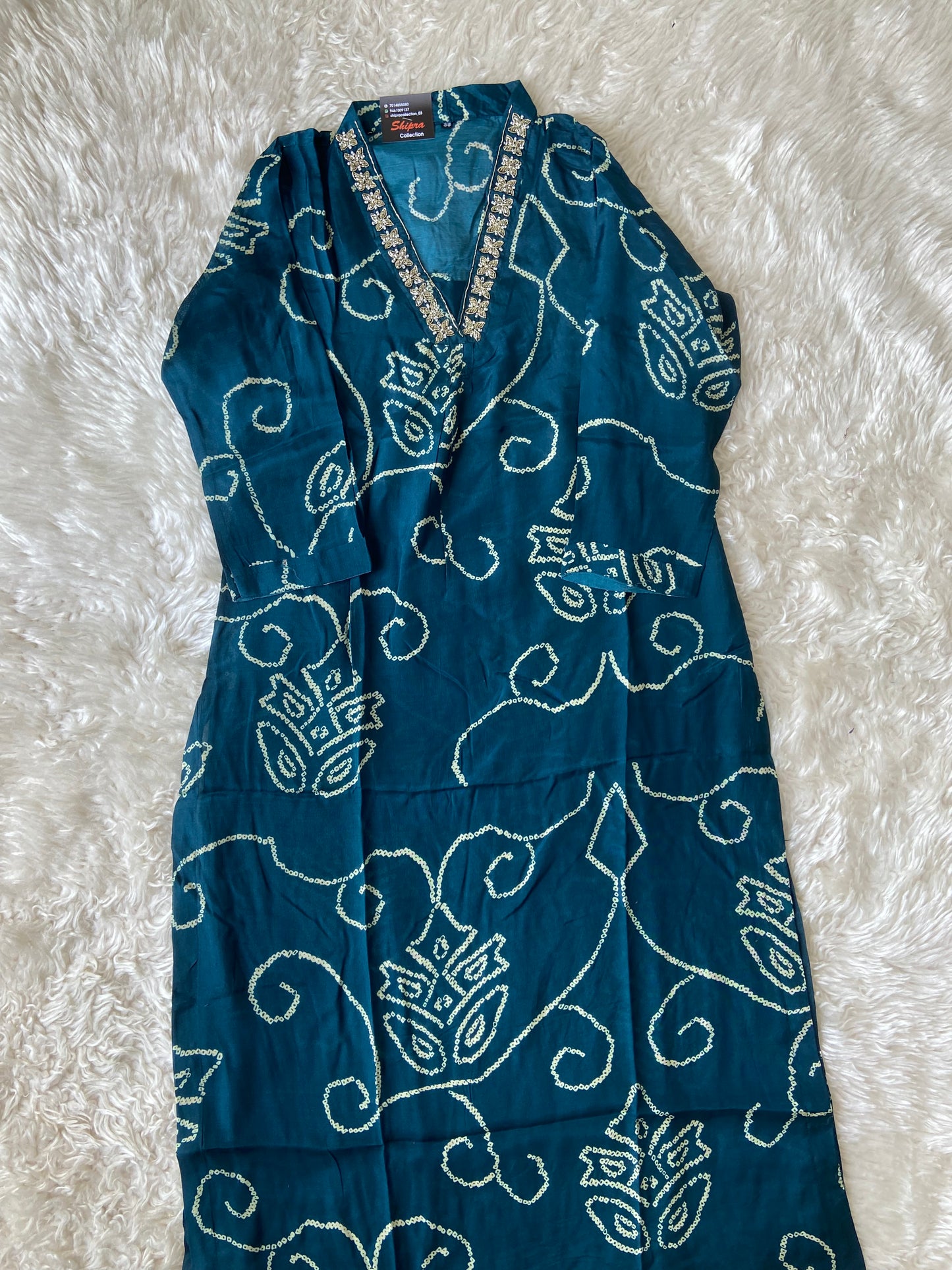 Premium Soft Muslin Silk kurti