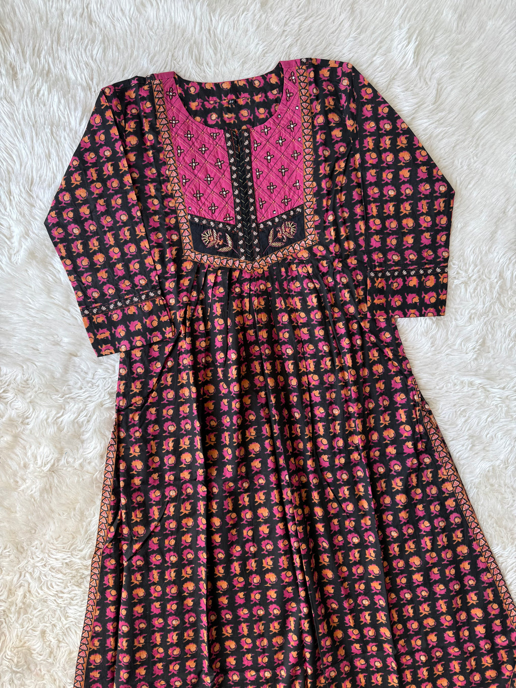 Premium Cotton Kurti Pant Dupatta Set
