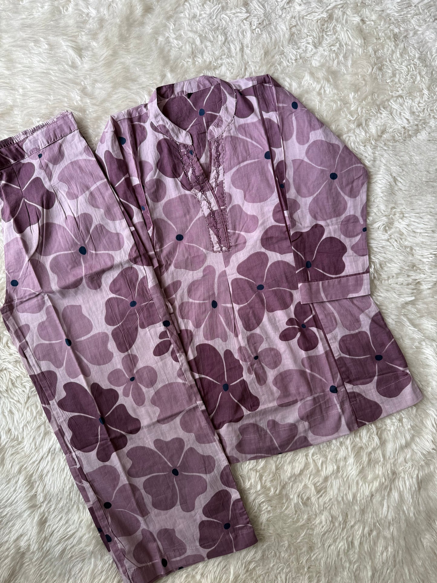Premium Cotton  Co-ord Set