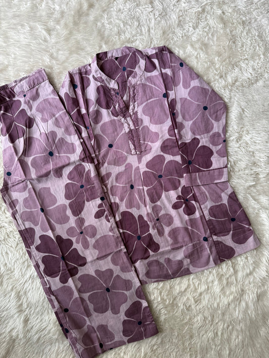 Premium Cotton  Co-ord Set