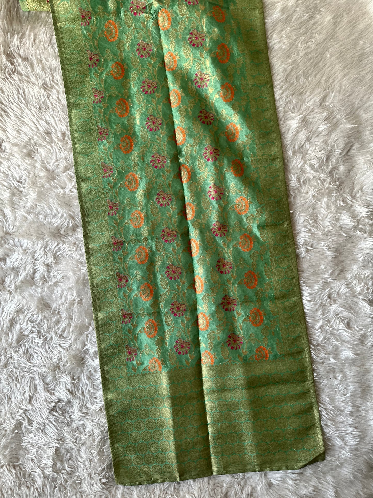 Plus Size Dola Silk Kurti Dupatta Set