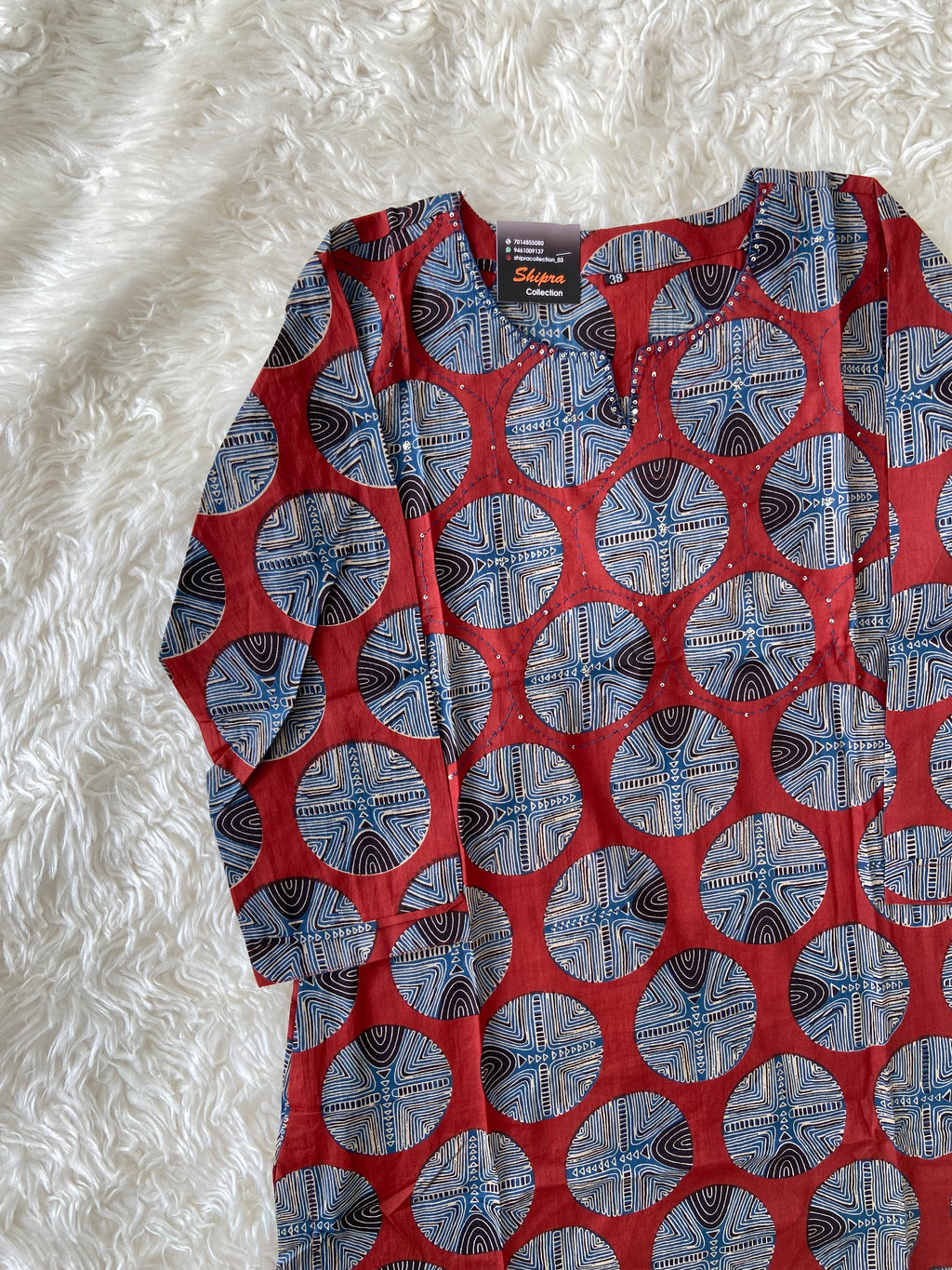 Premium Cotton Kurti Pant Dupatta Set