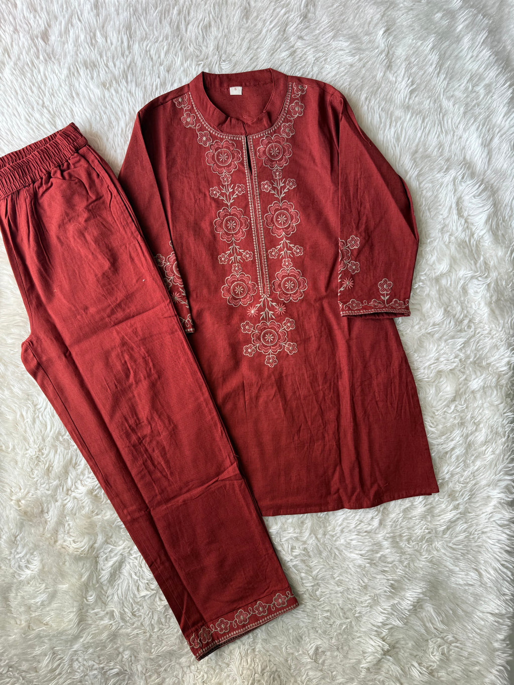 Soft Khadi Cotton Co-ord Set