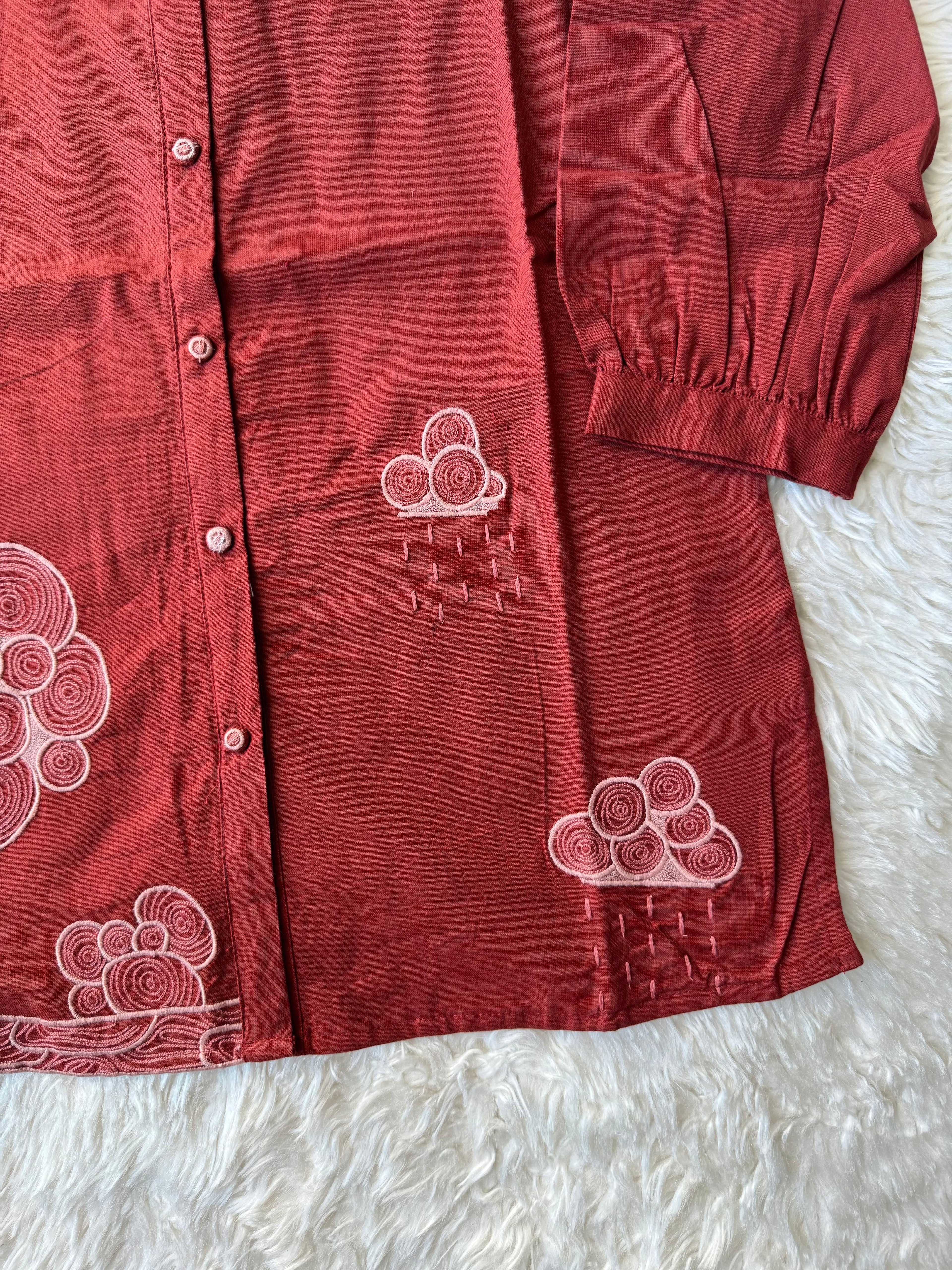 Khadi Cotton Short Kurti