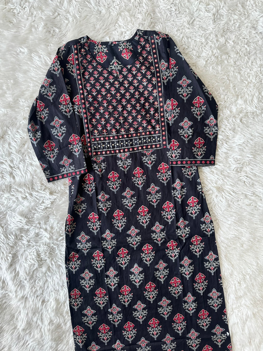 Budget Friendly Kurti Pant Dupatta Set