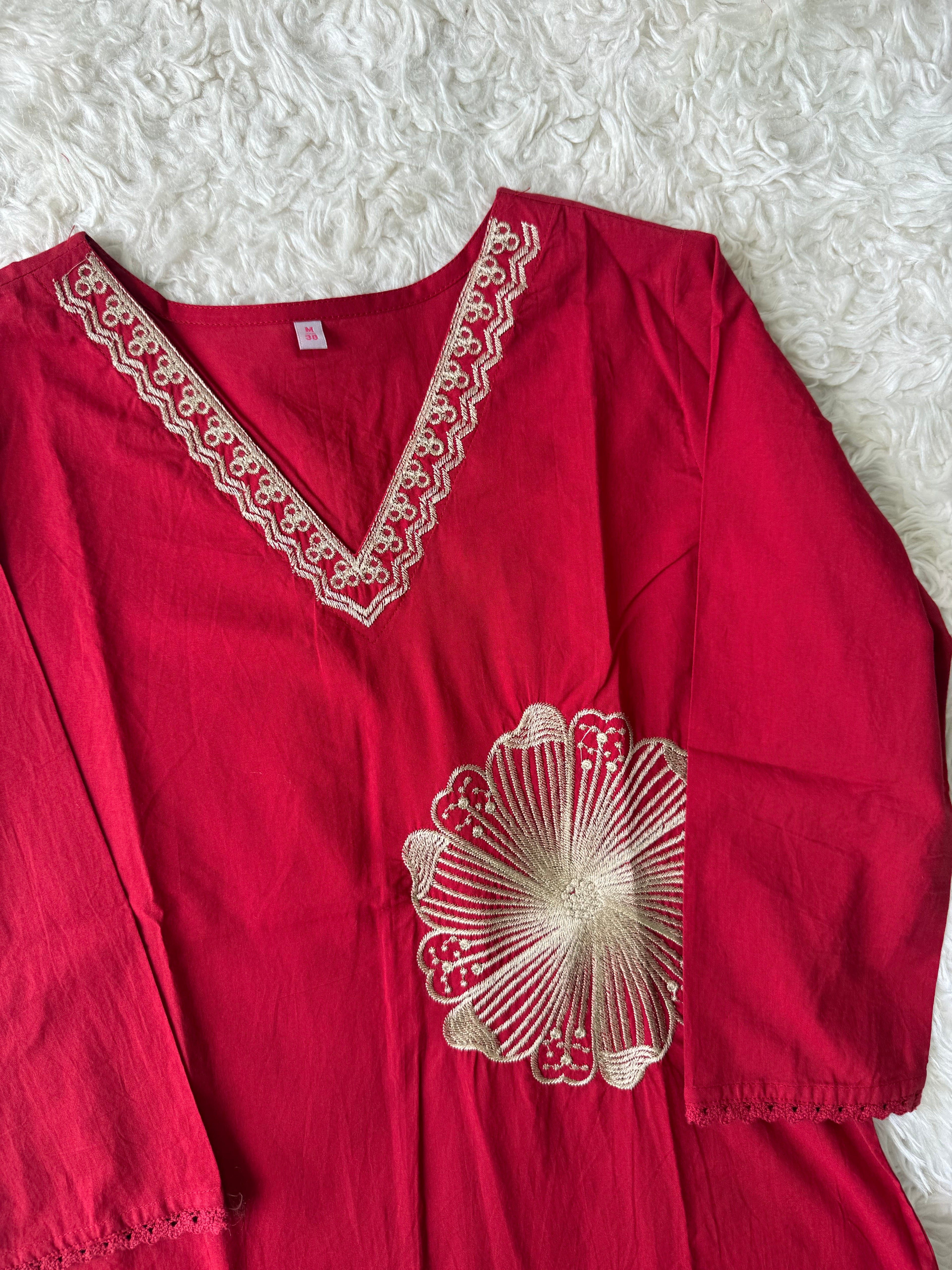 Premium Cotton Kurti Pant Set