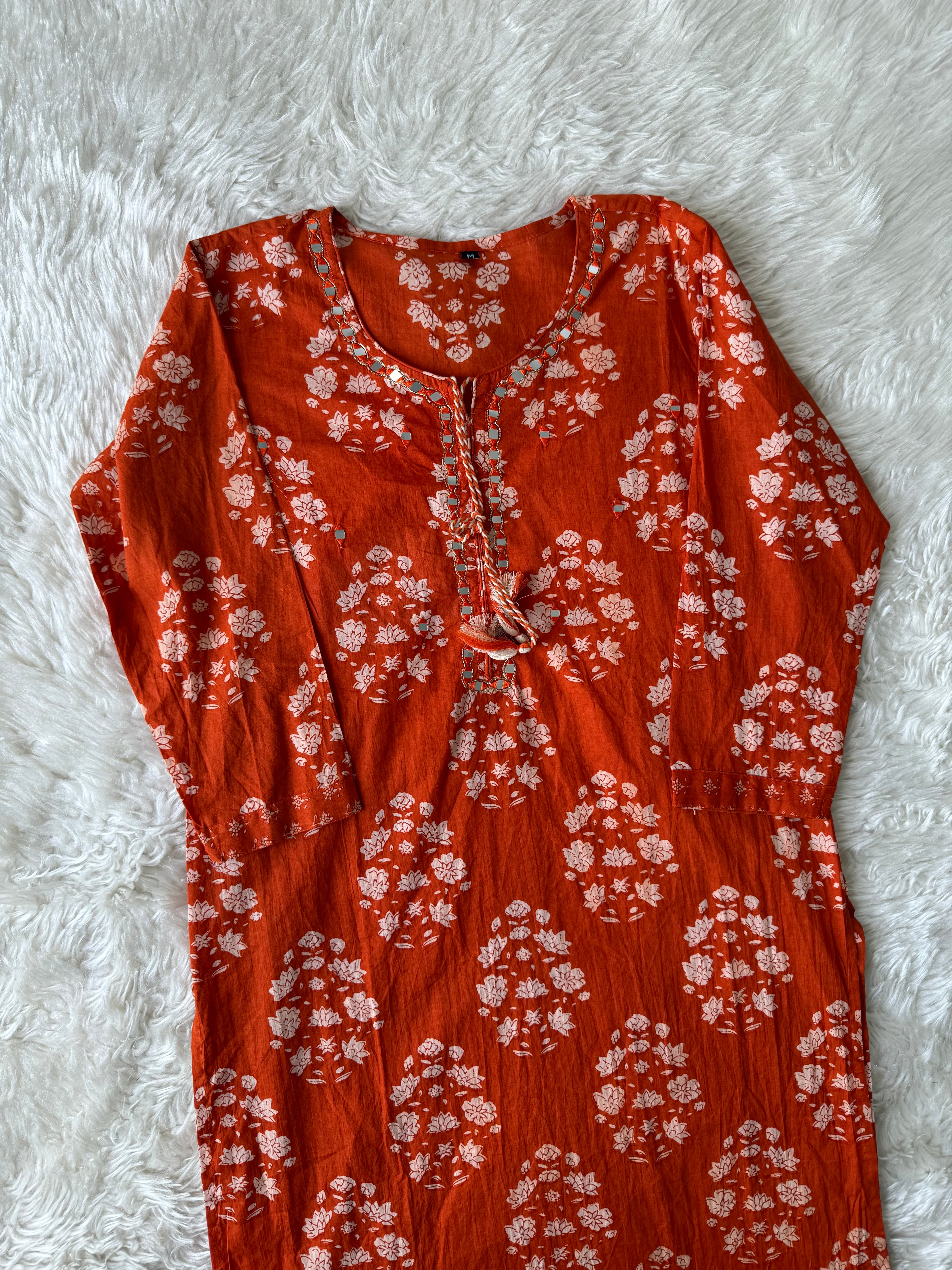 Budget Friendly Kurti Pant Dupatta Set