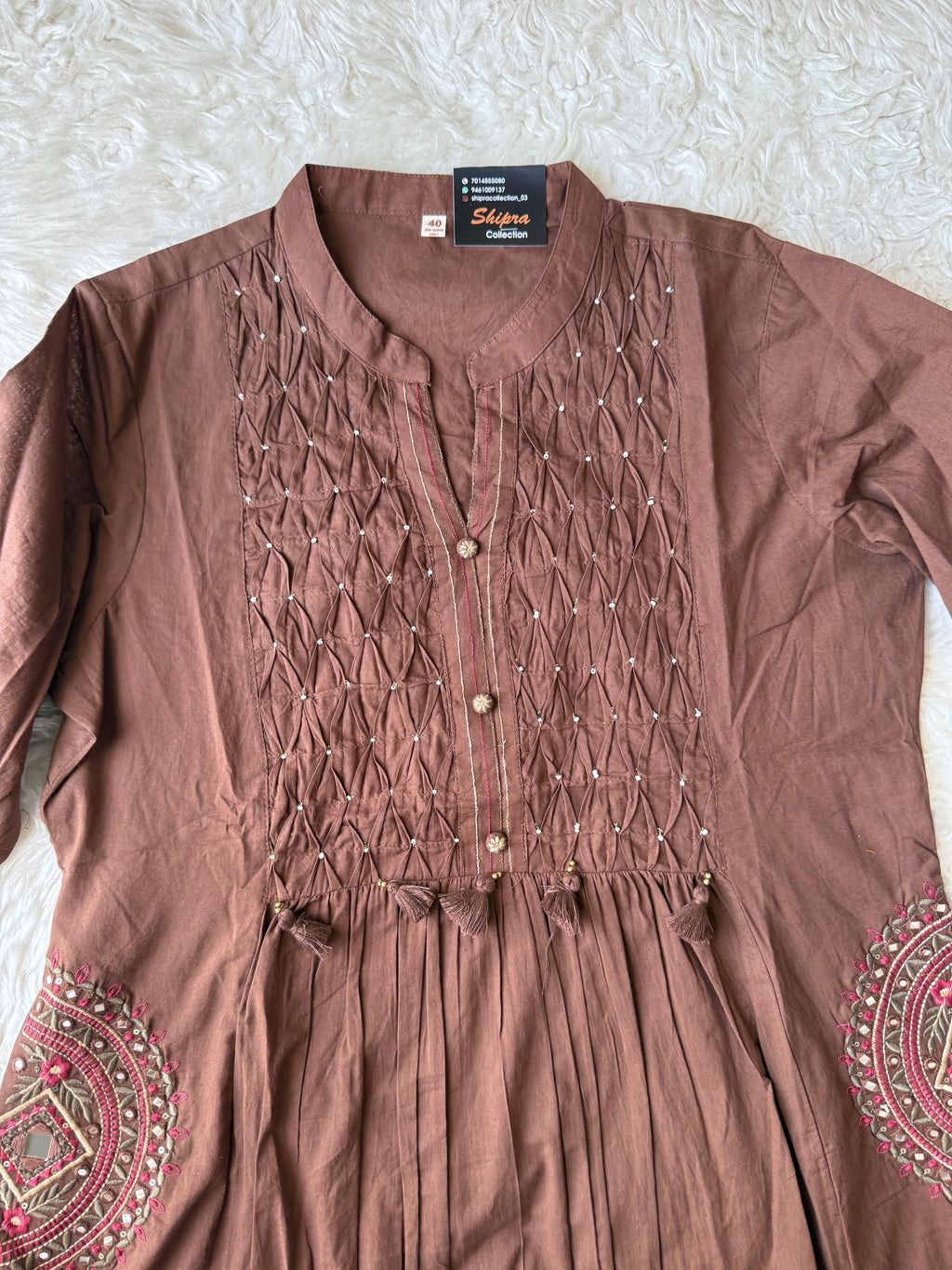 Premium Cotton Thread Work Collection