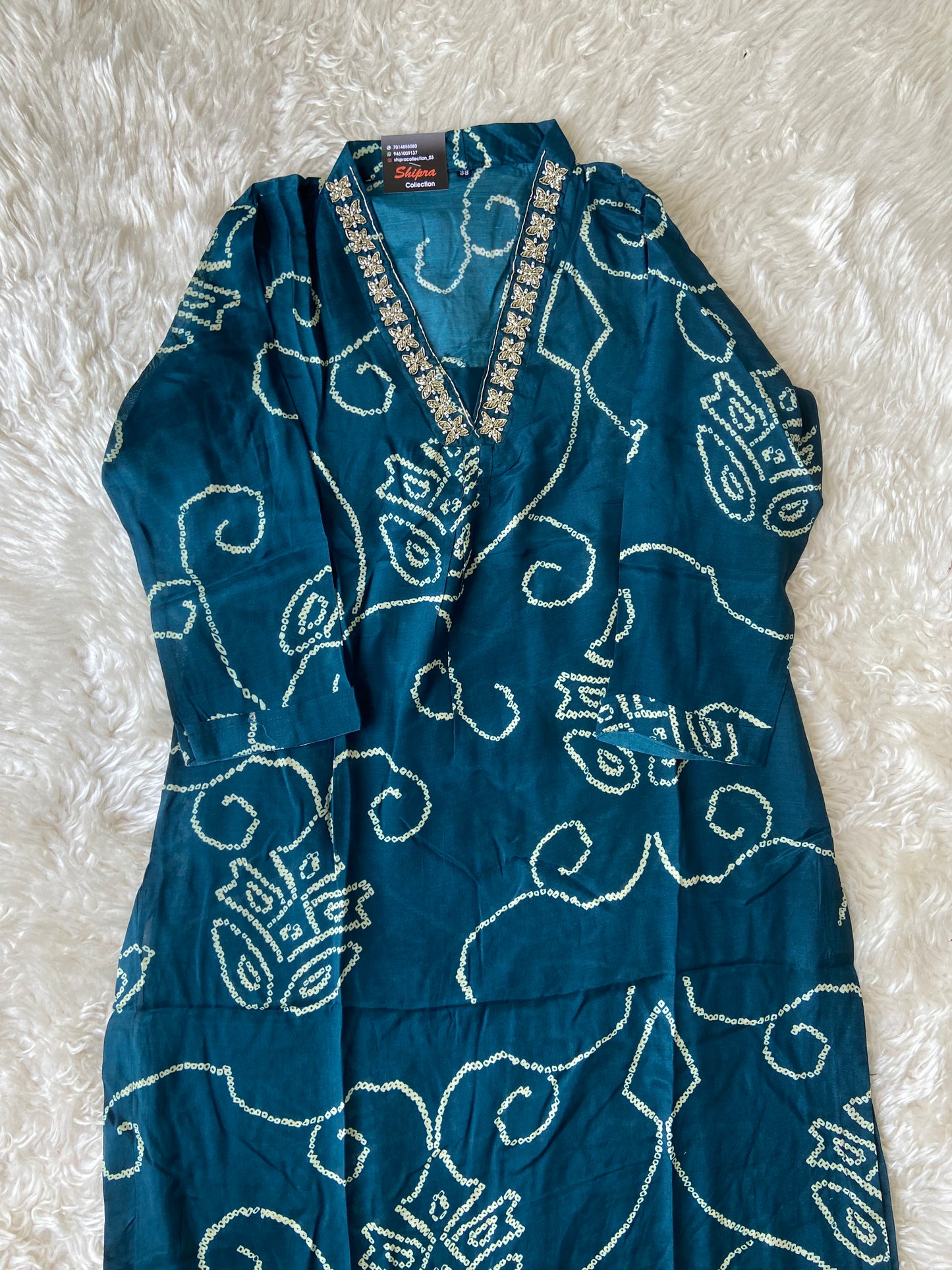 Premium Soft Muslin Silk kurti