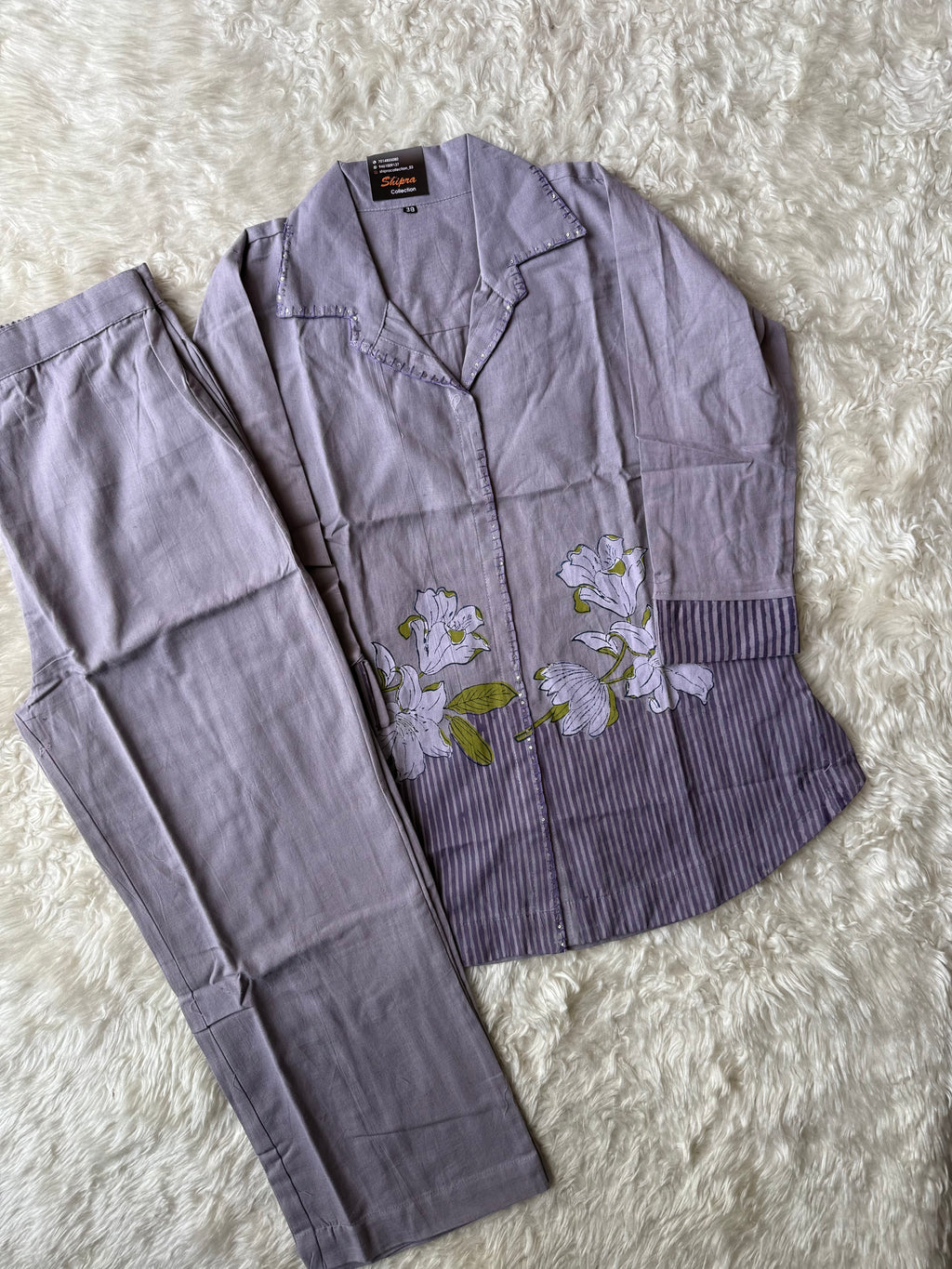 Soft Khadi Cotton Co-ord Set