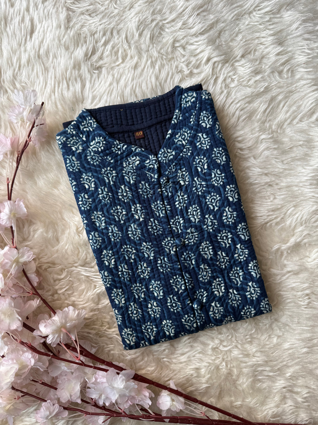 Reversible Quilted Sleevesless Jacket