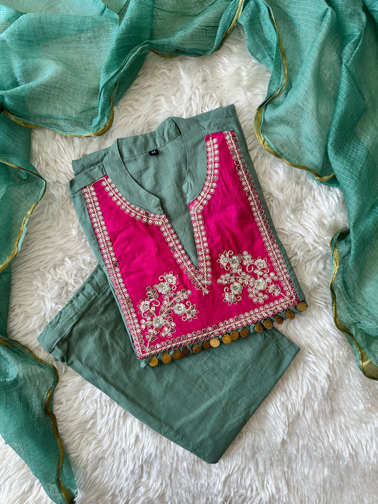 Budget Friendly Zari Work Set