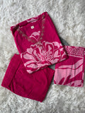 Premium Cotton Kurti Pant Dupatta Set