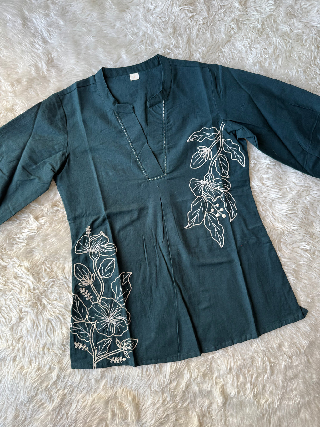 Khadi Cotton Short Kurti