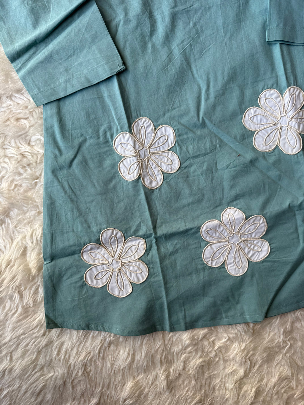 Breathable Cotton Patch Work Co-ord Set