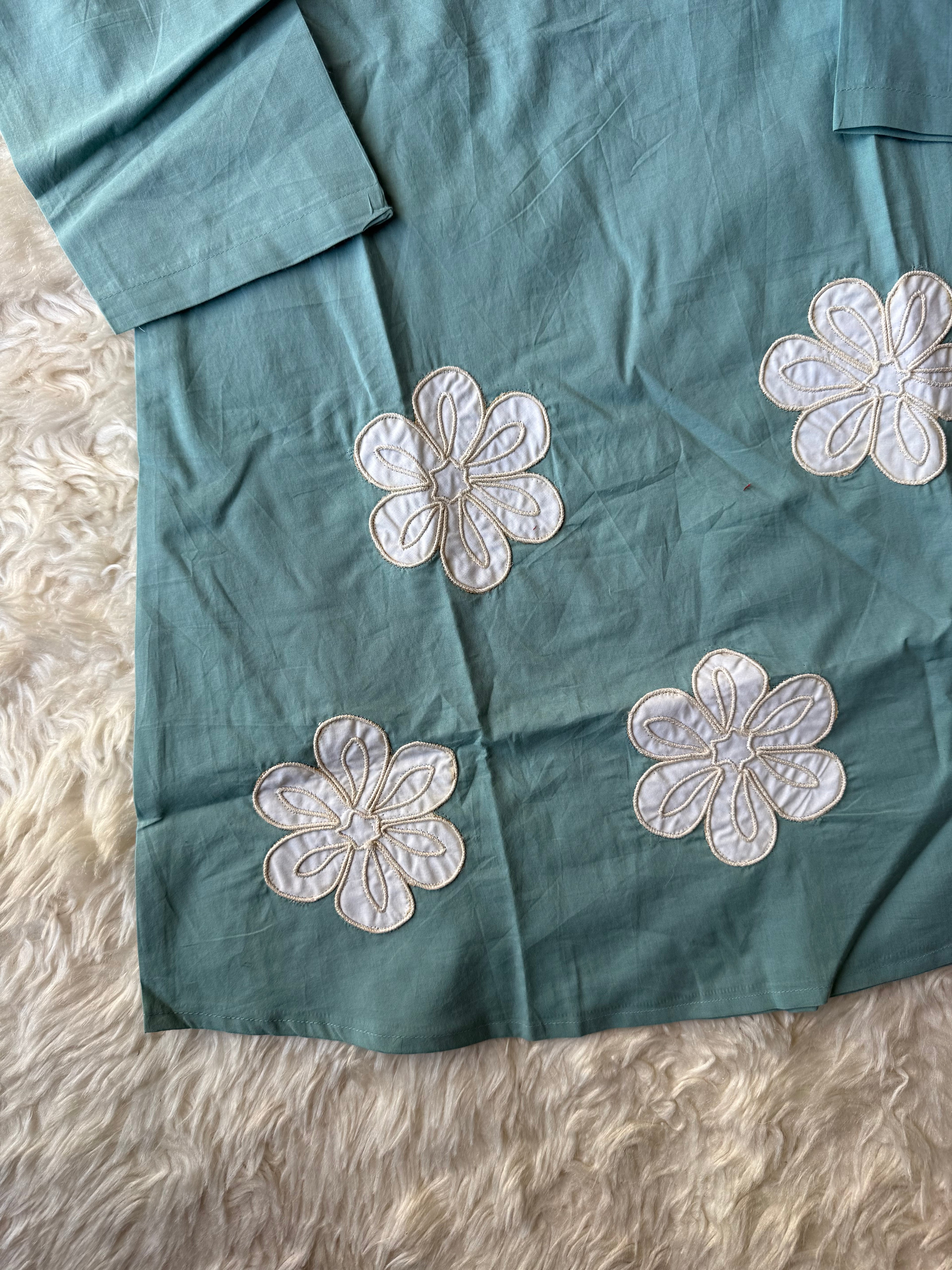 Breathable Cotton Patch Work Co-ord Set