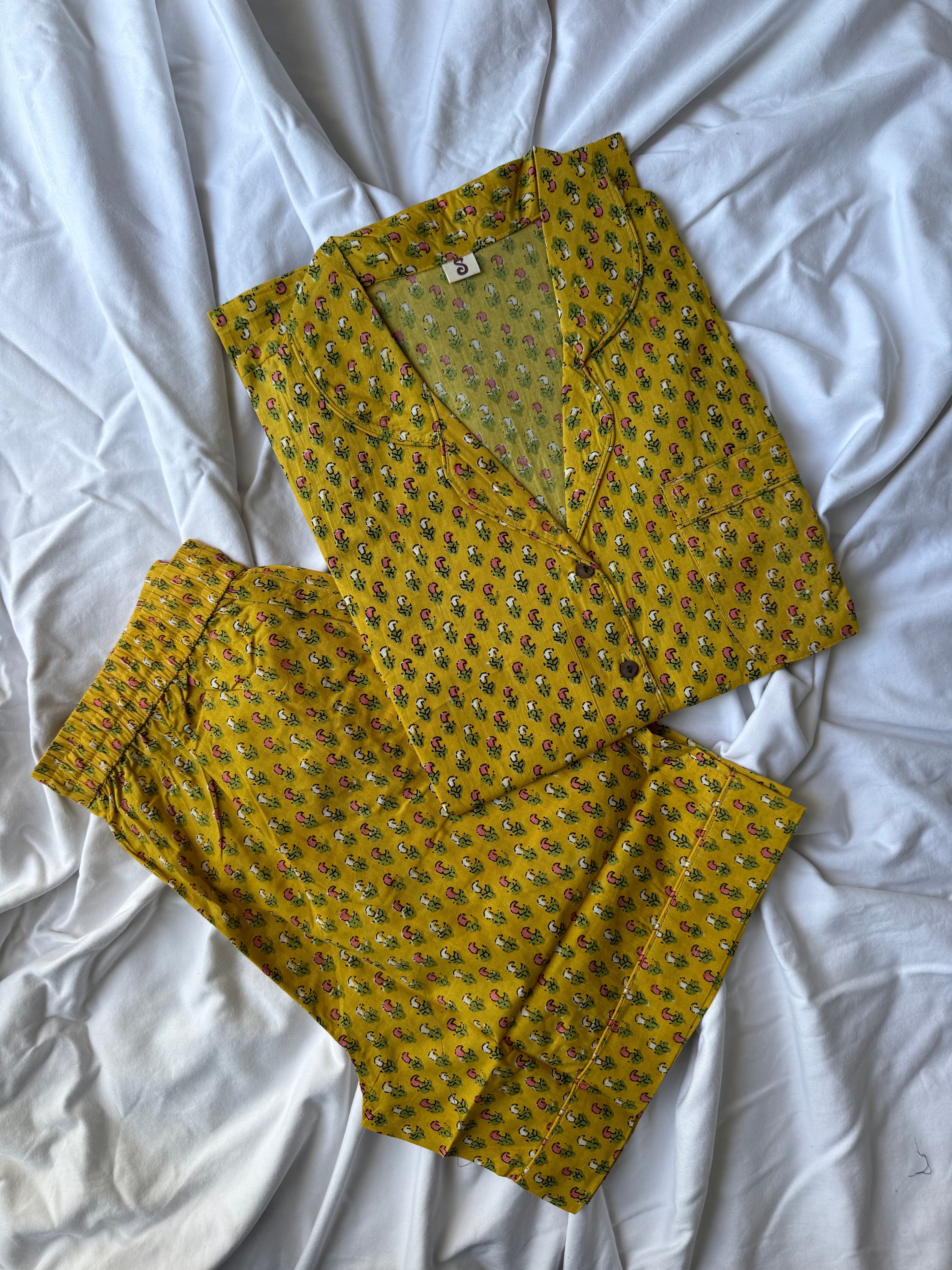 Premium Cotton Shorts Set