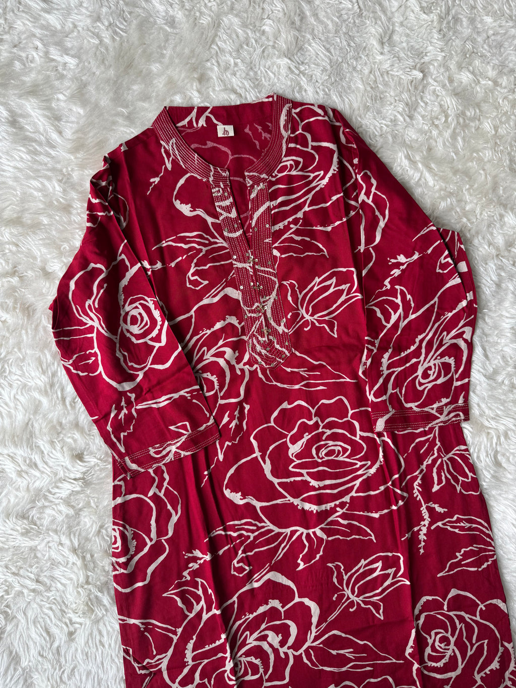 Soft Rayon Kurti Pant Set