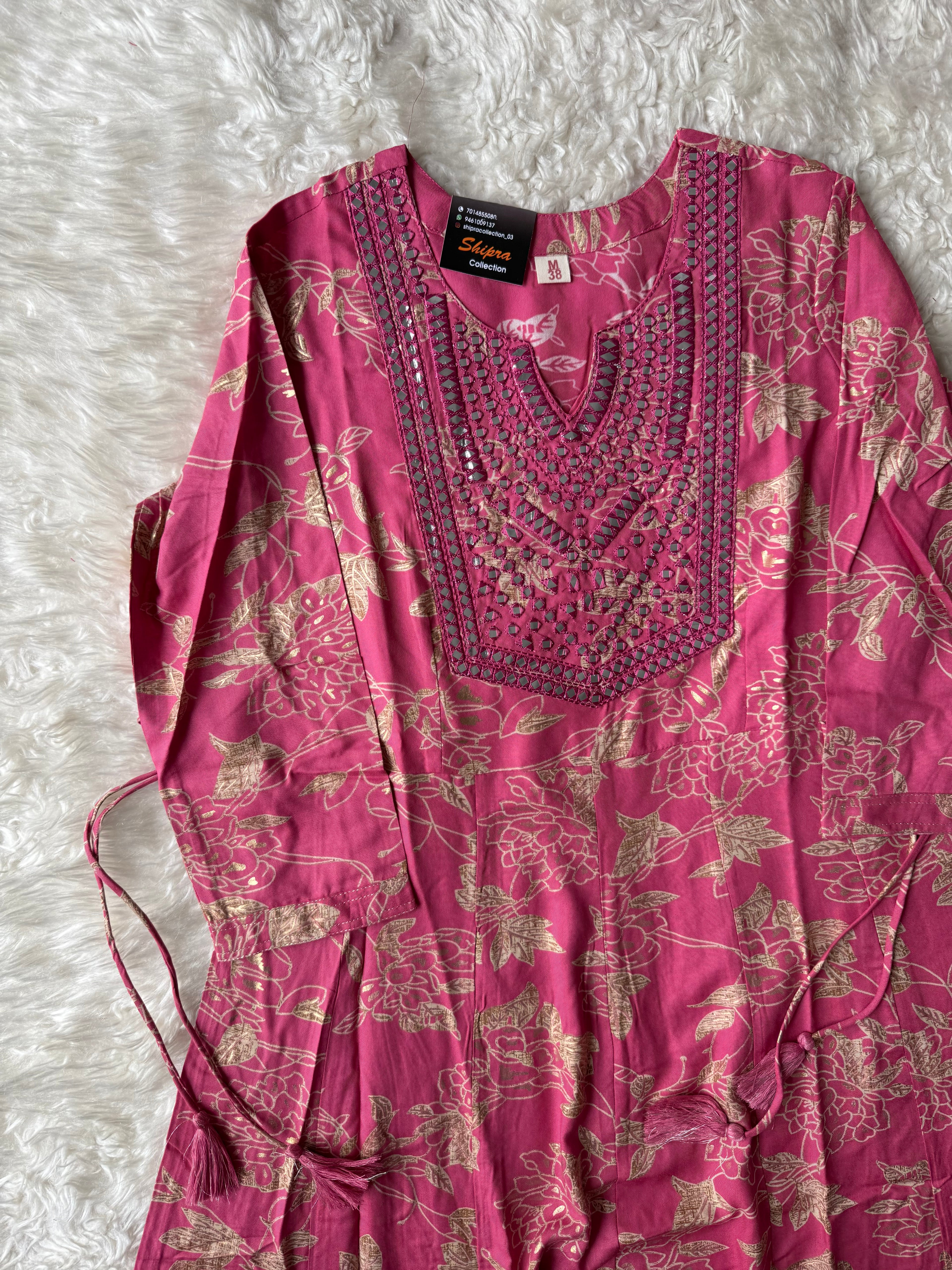 Rayon FLARE Kurti