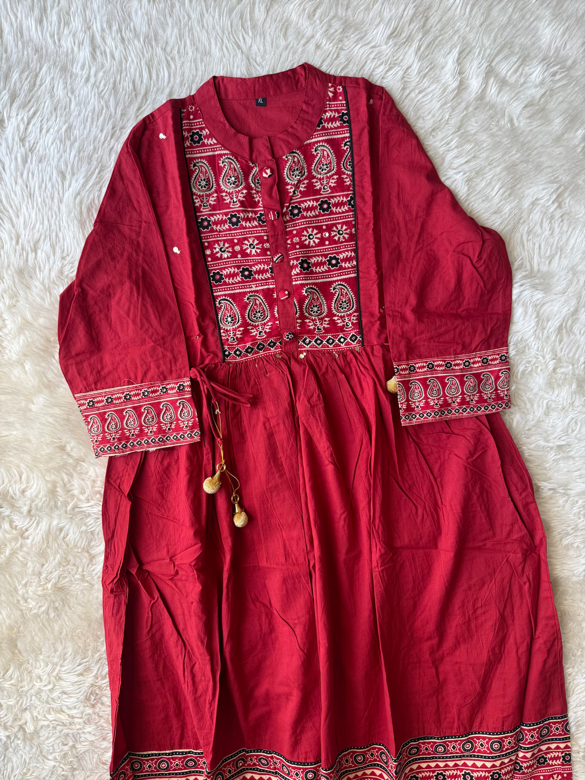 Budget Friendly Kurti Pant Dupatta Set