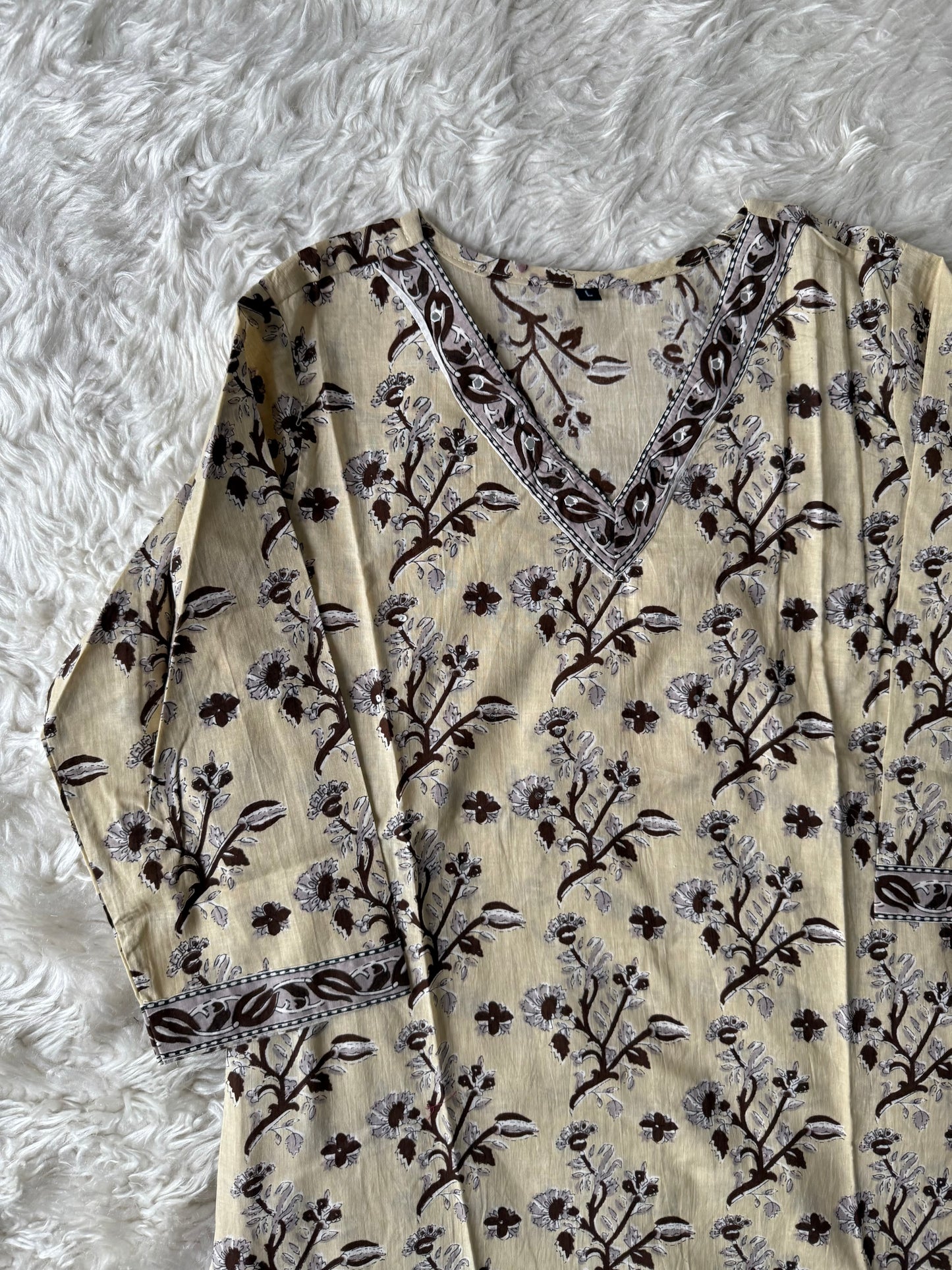 Pure Cotton Kurti