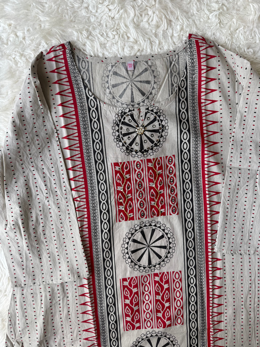 Pure Cotton Kurti Pant Set