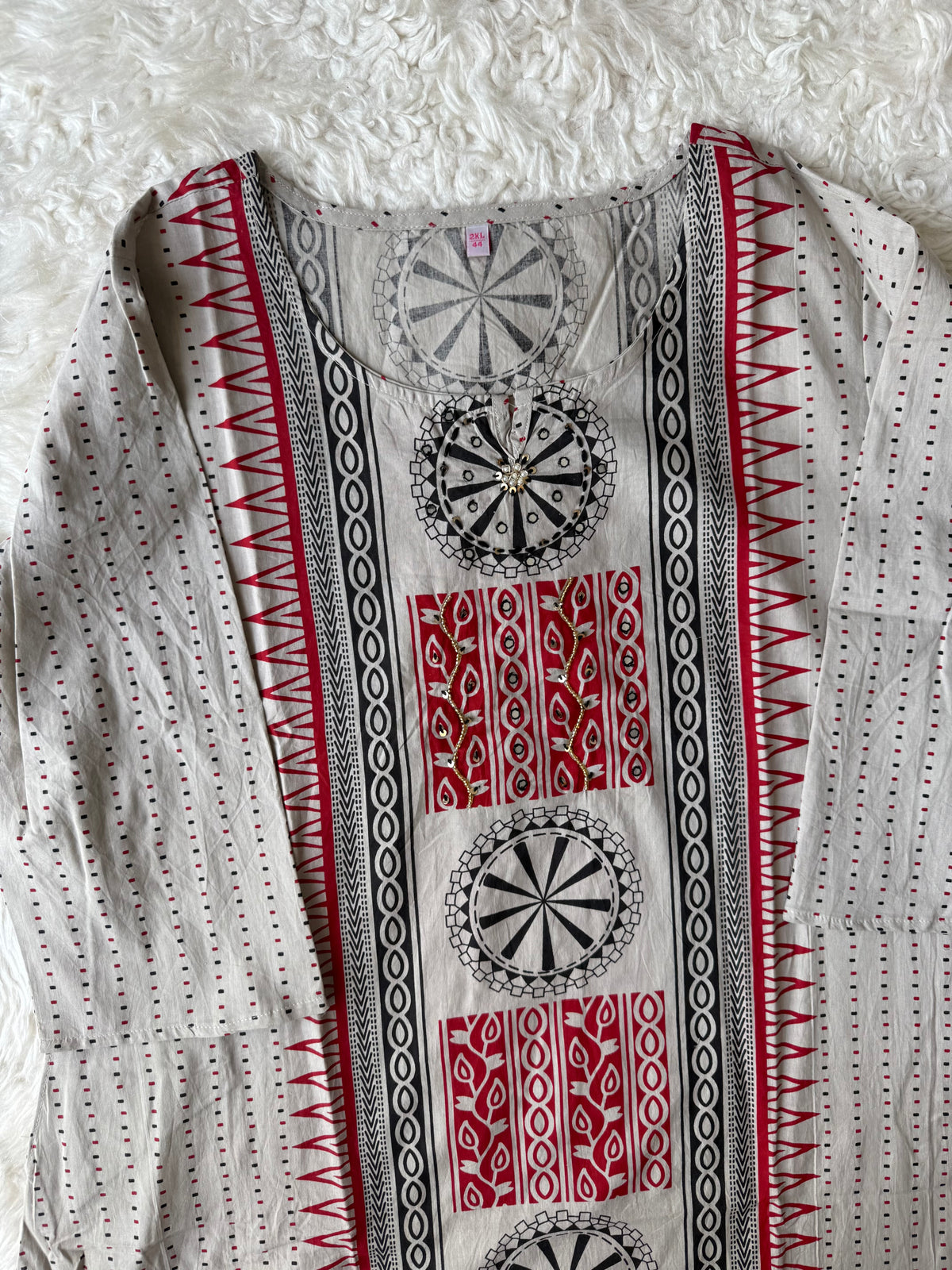 Pure Cotton Kurti Pant Set