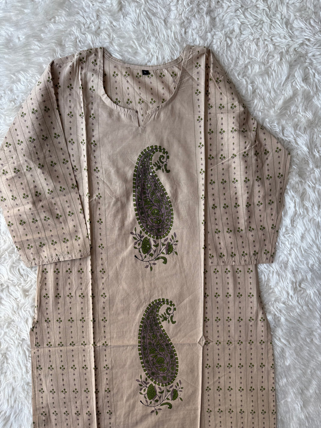 Cotton Kurti Pant Set