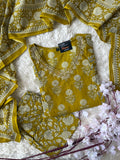Premium Cotton Kurti Pant Dupatta Set