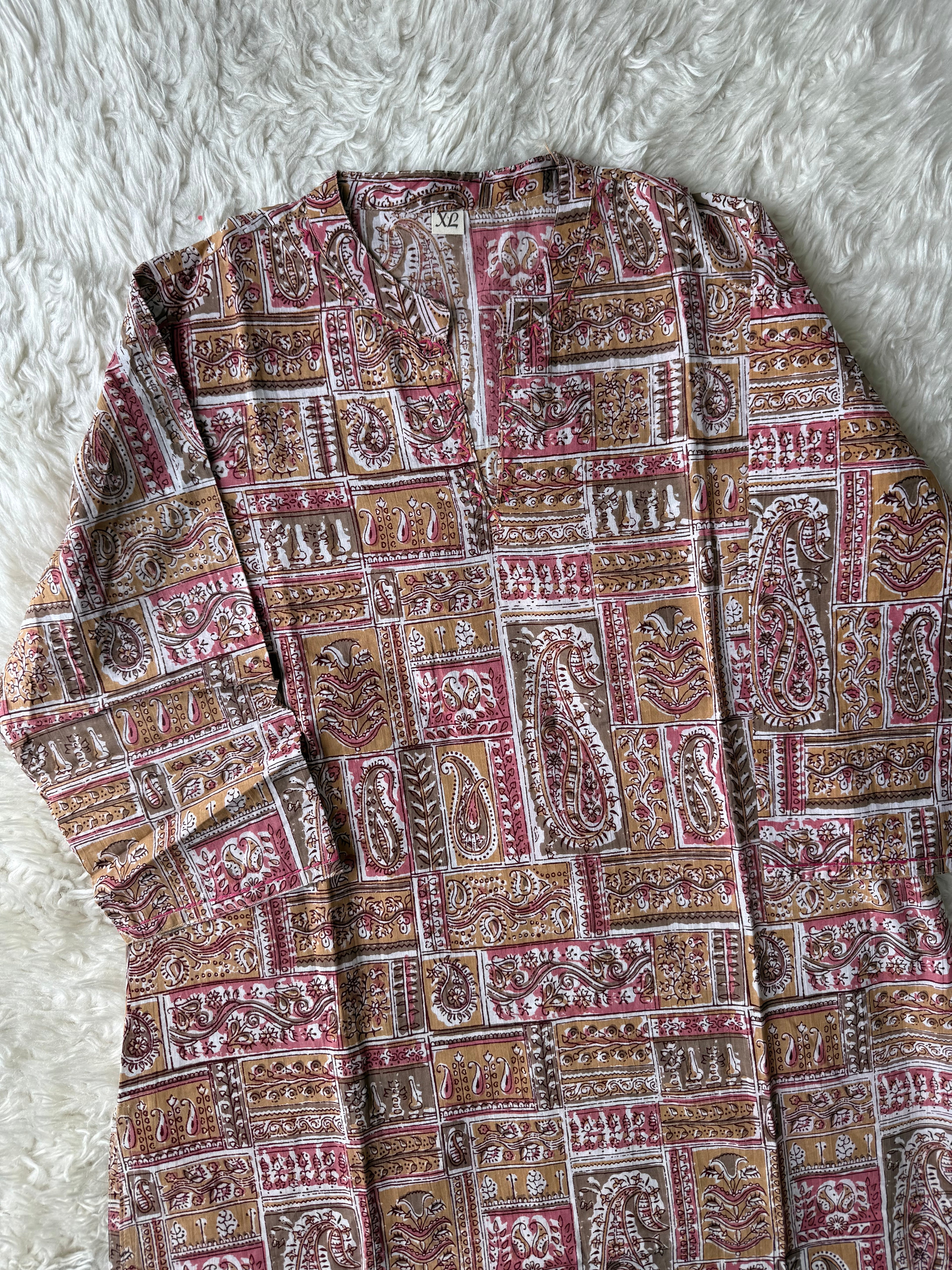 Premium Cotton Kurti Farshi Salwar Set