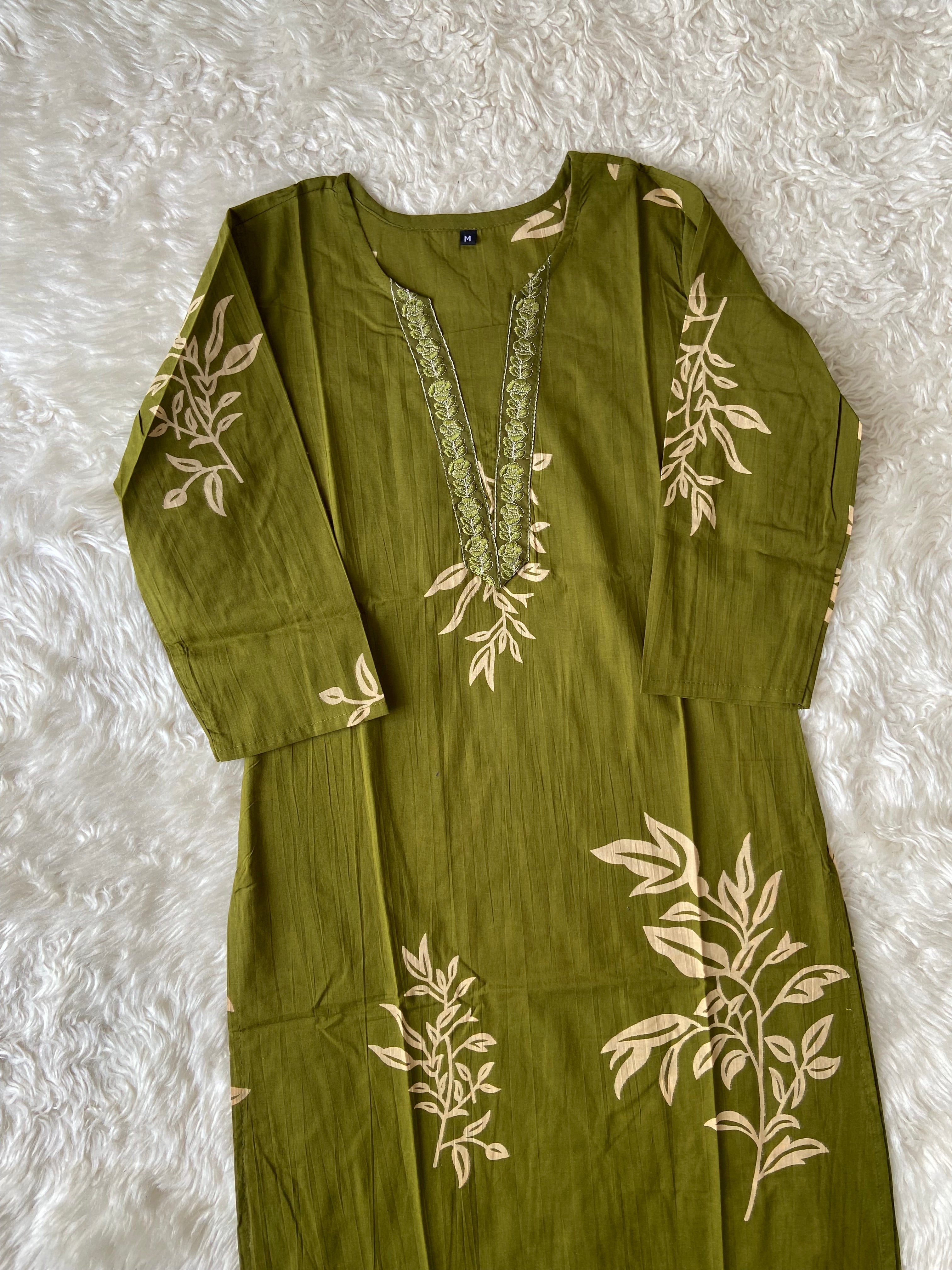 Budget Friendly Kurti Pant Dupatta Set