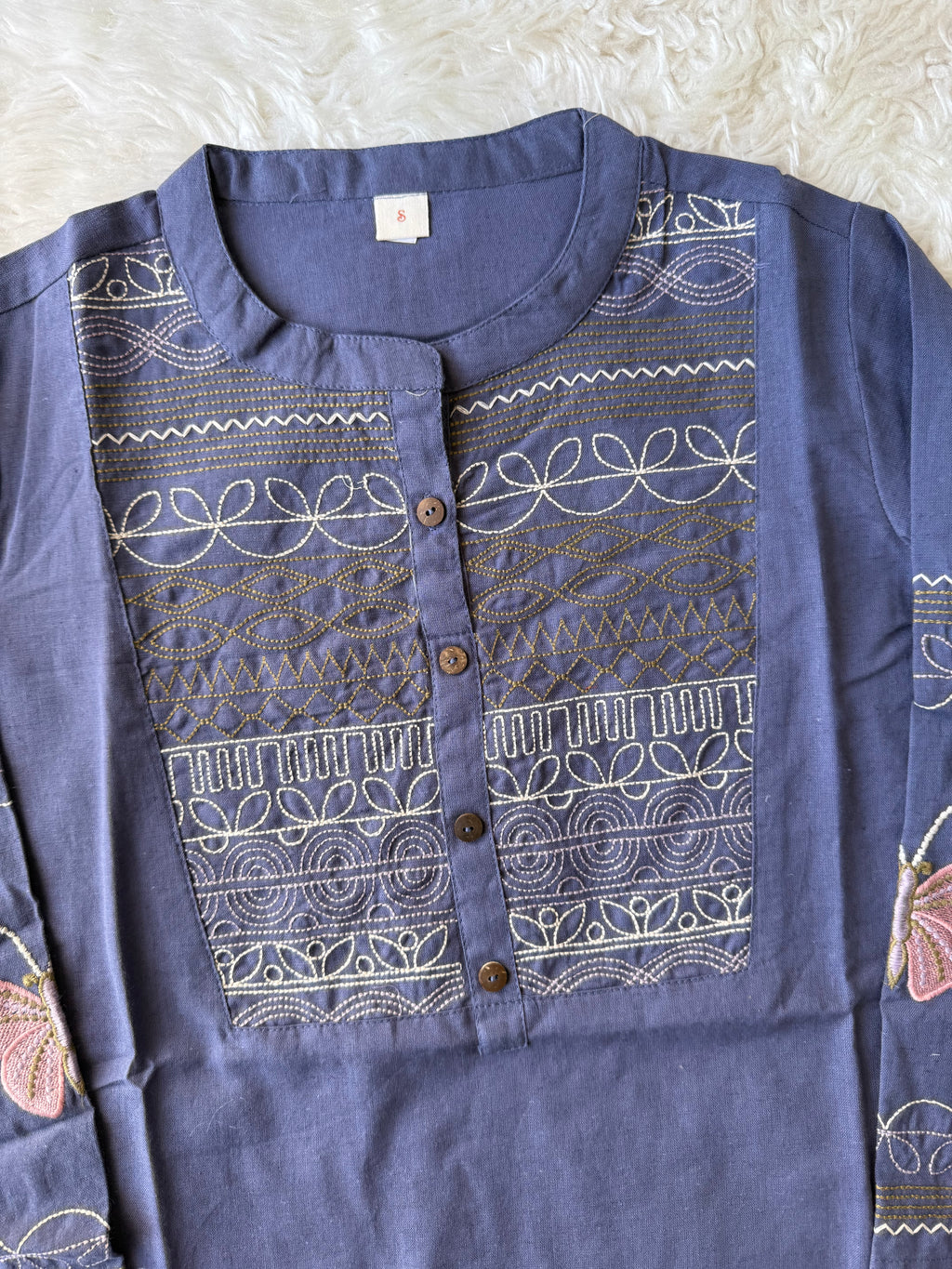 Khadi Cotton Short Kurti