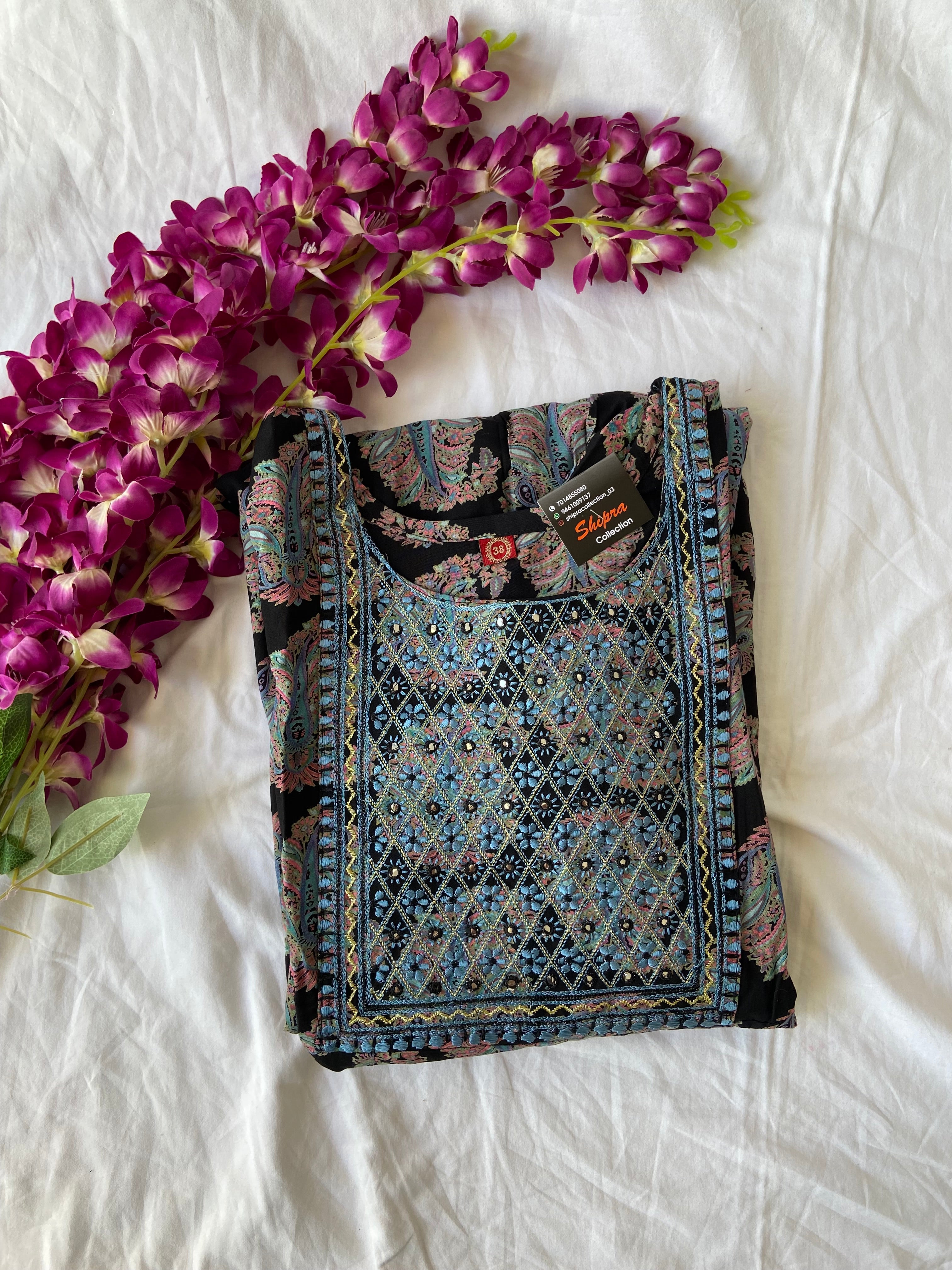 Rayon FLARE Kurti