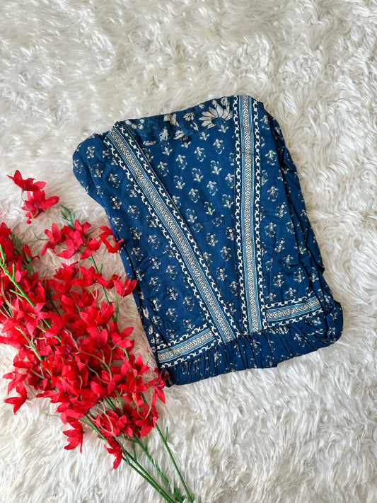 Premium Cotton Alia Flare Kurti