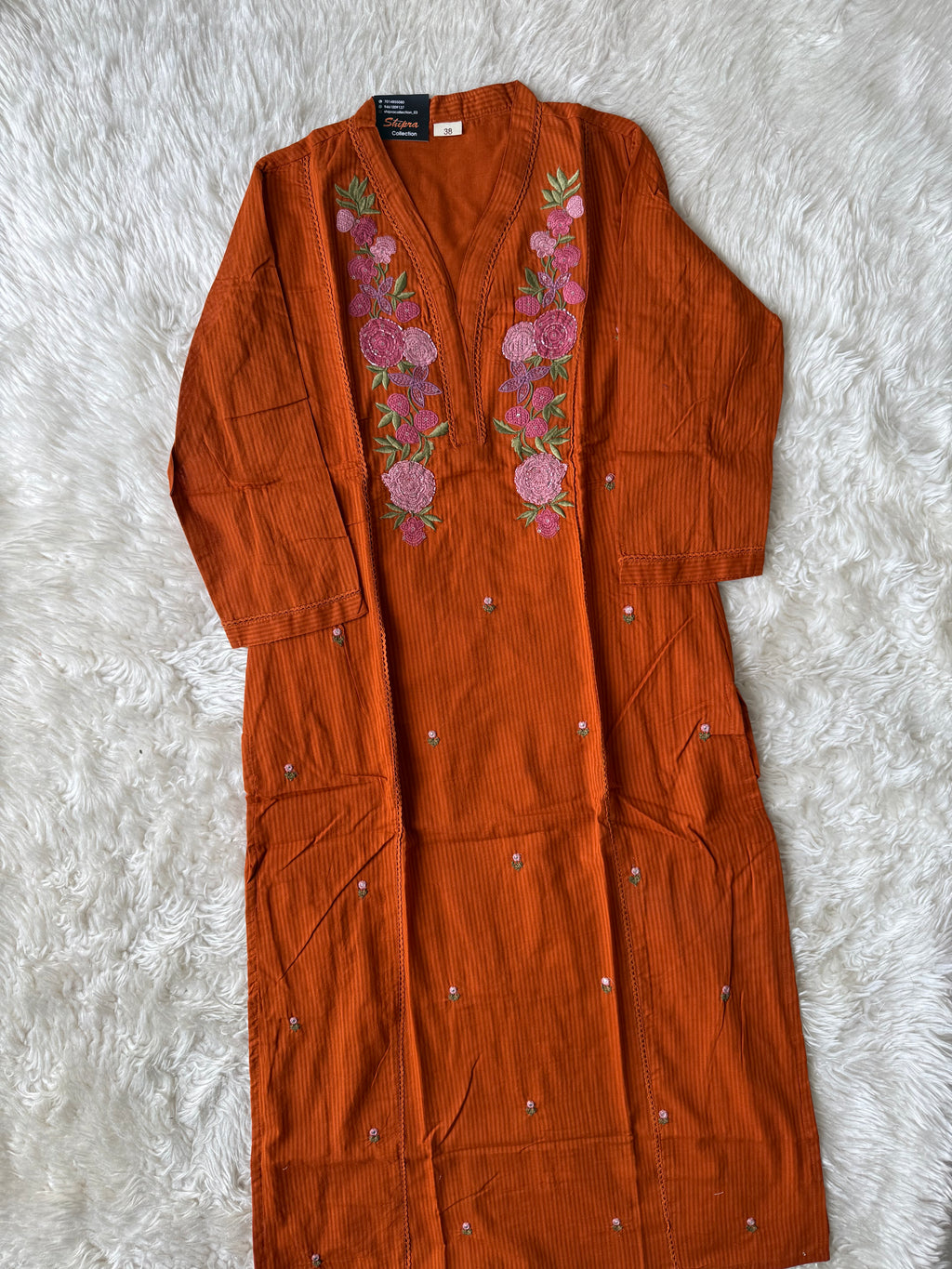 Premium Cotton Kurti Pant Dupatta Set