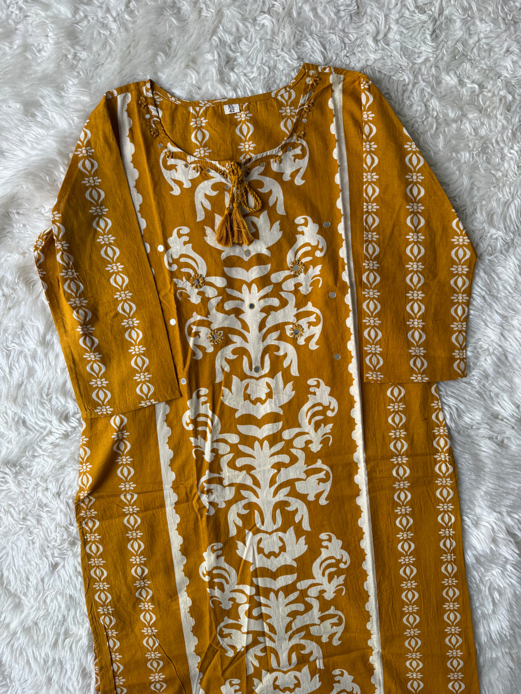 Premium Cotton Kurti Pant Dupatta Set