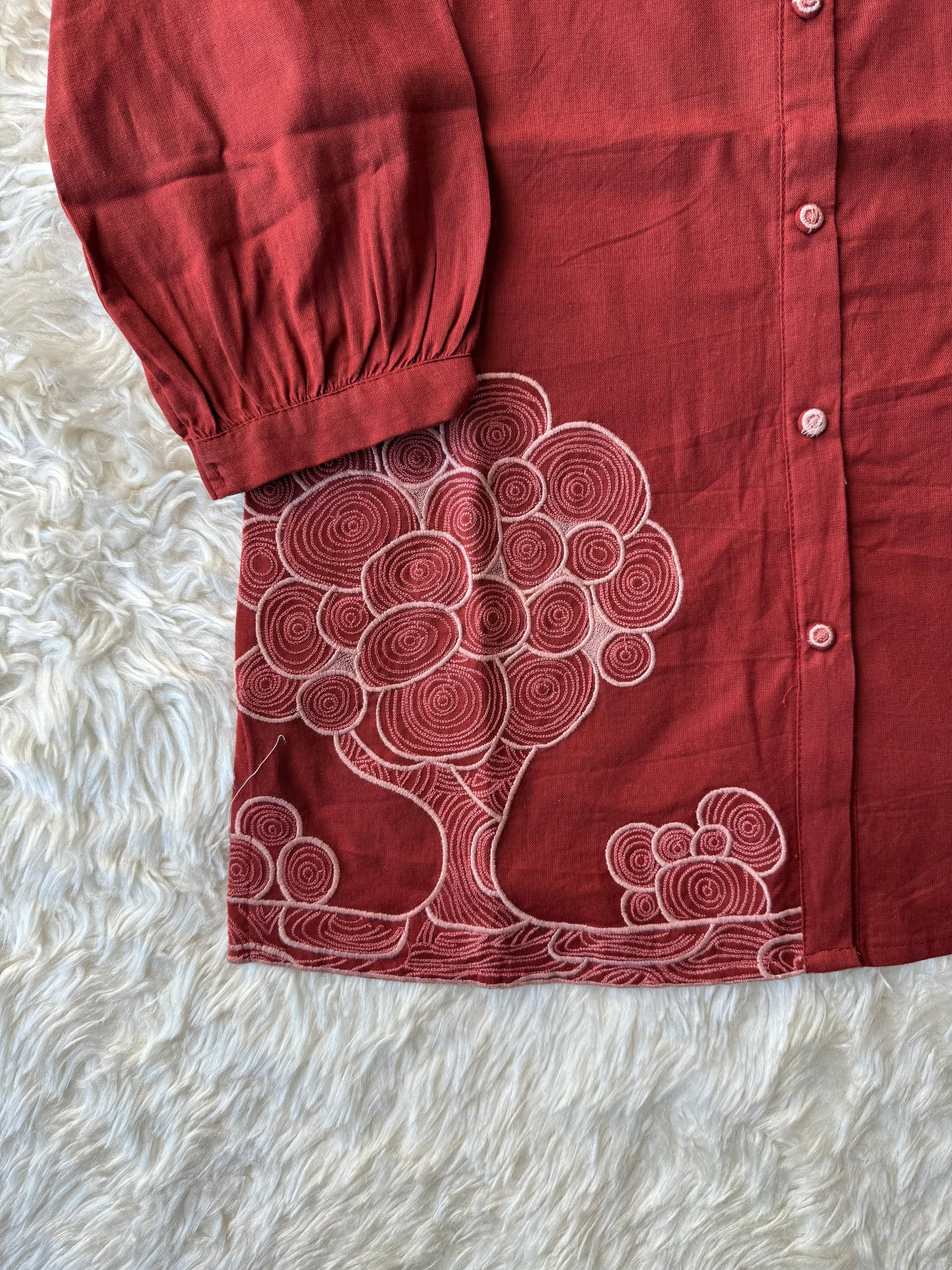 Khadi Cotton Short Kurti