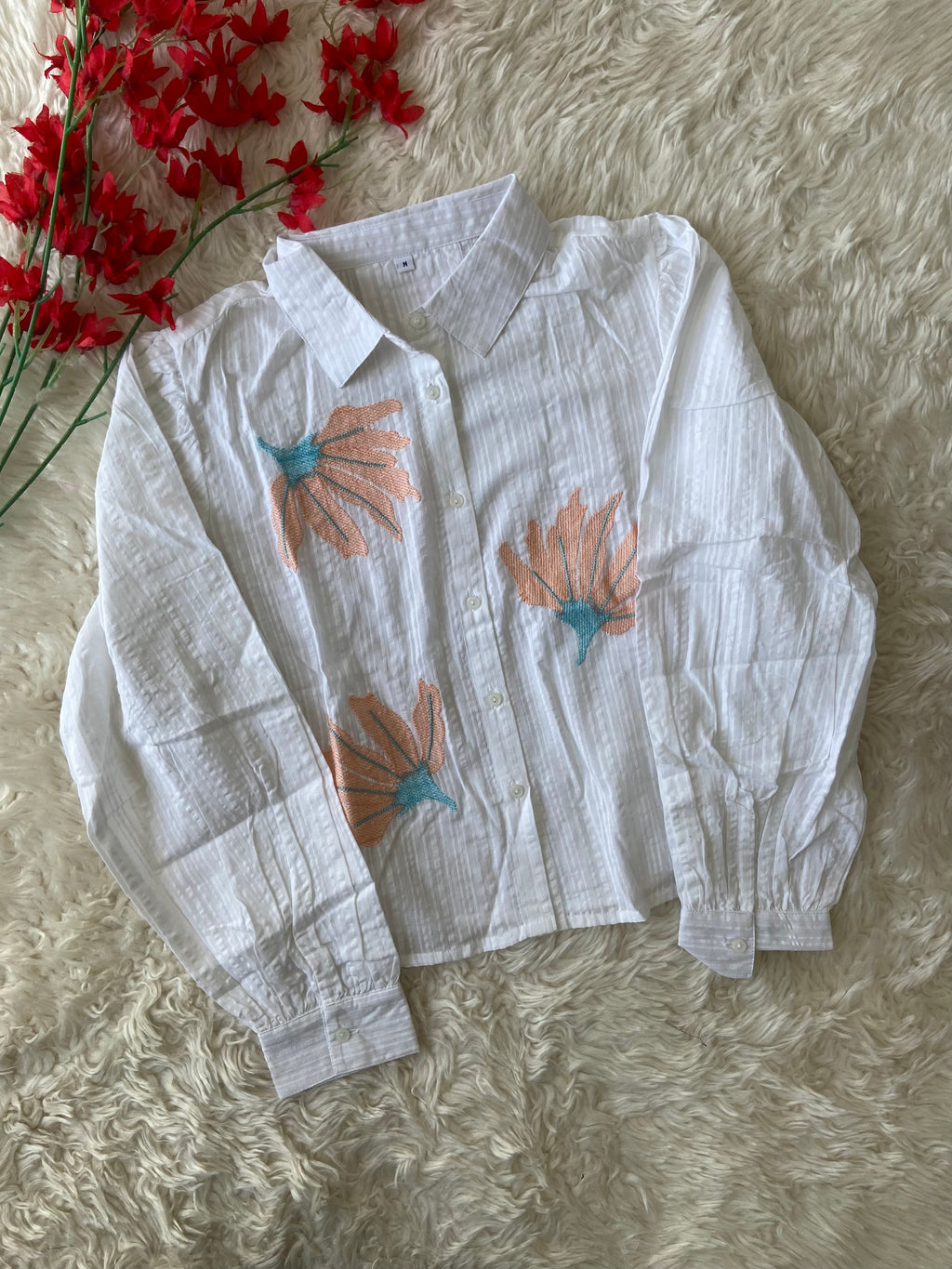 Schiffli Cotton Shirts