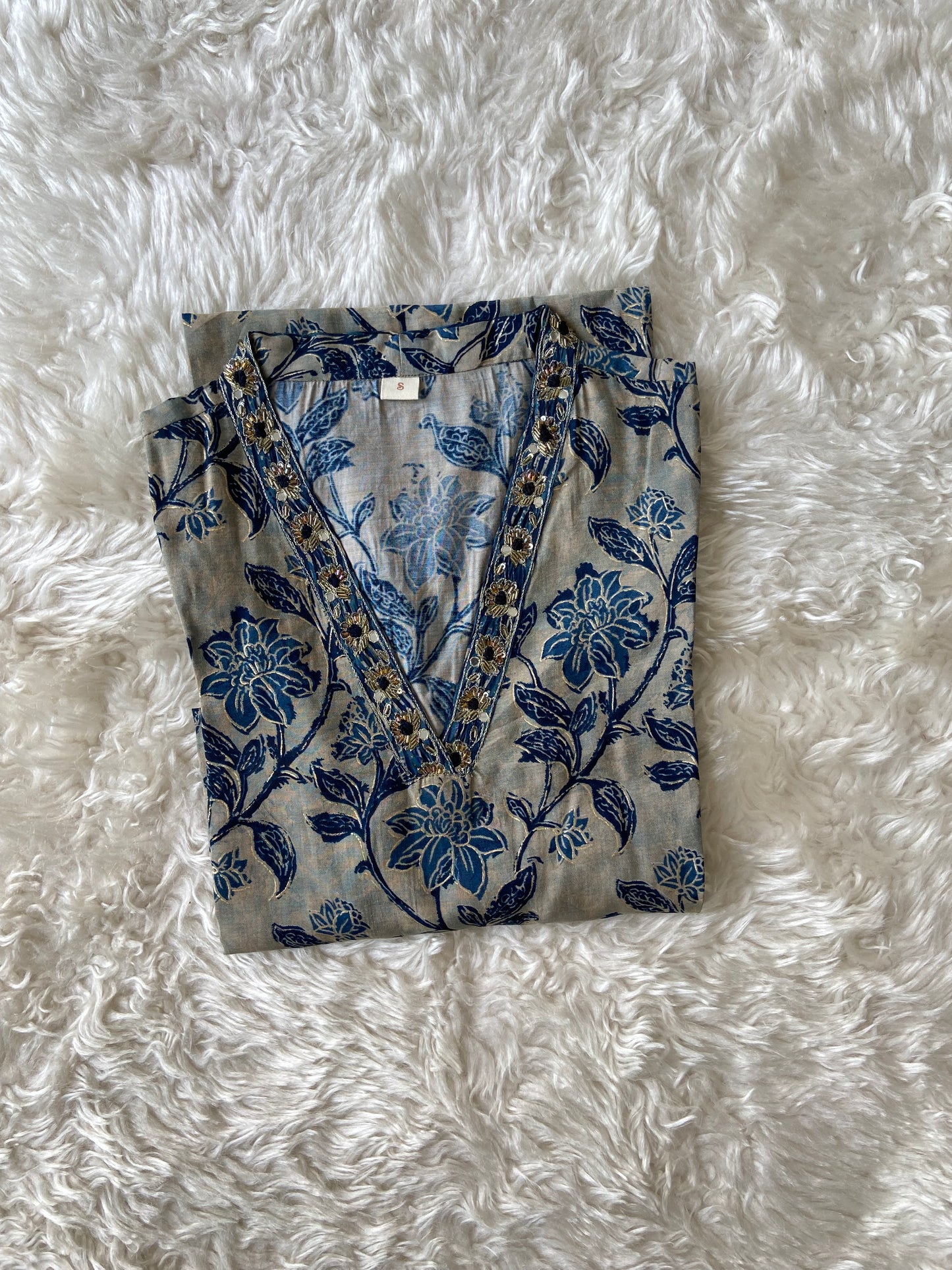 Pure Muslin Silk kurti