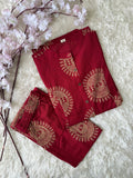 Khadi Cotton Elbow Sleeves Set