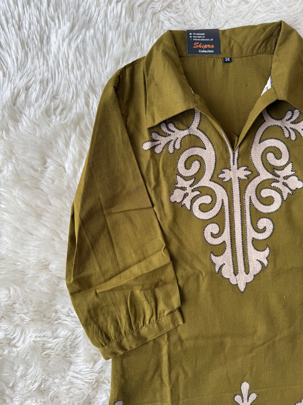 Soft Khadi Cotton Co-ord Set