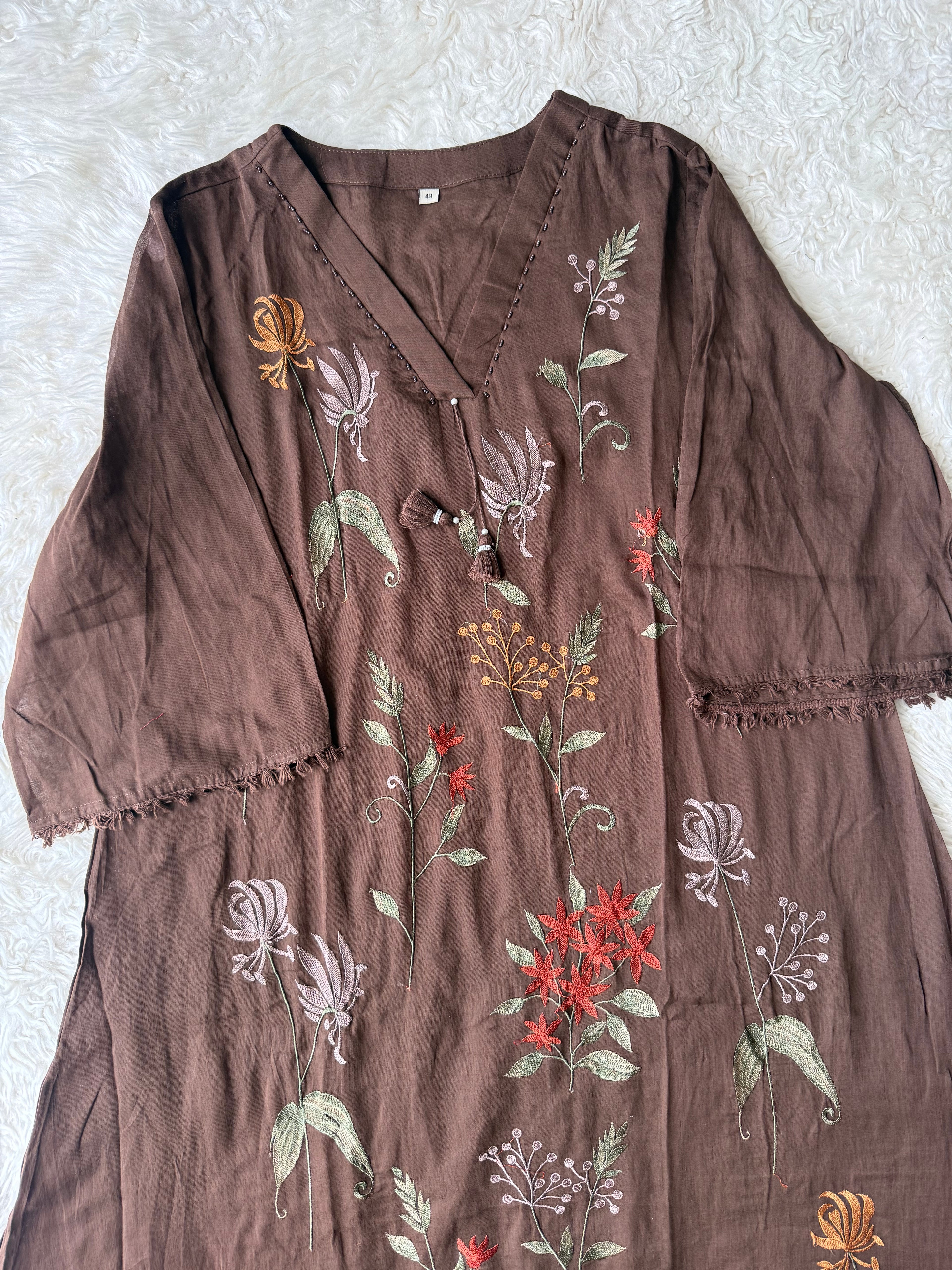Premium Mul Cotton Thread Work Collection