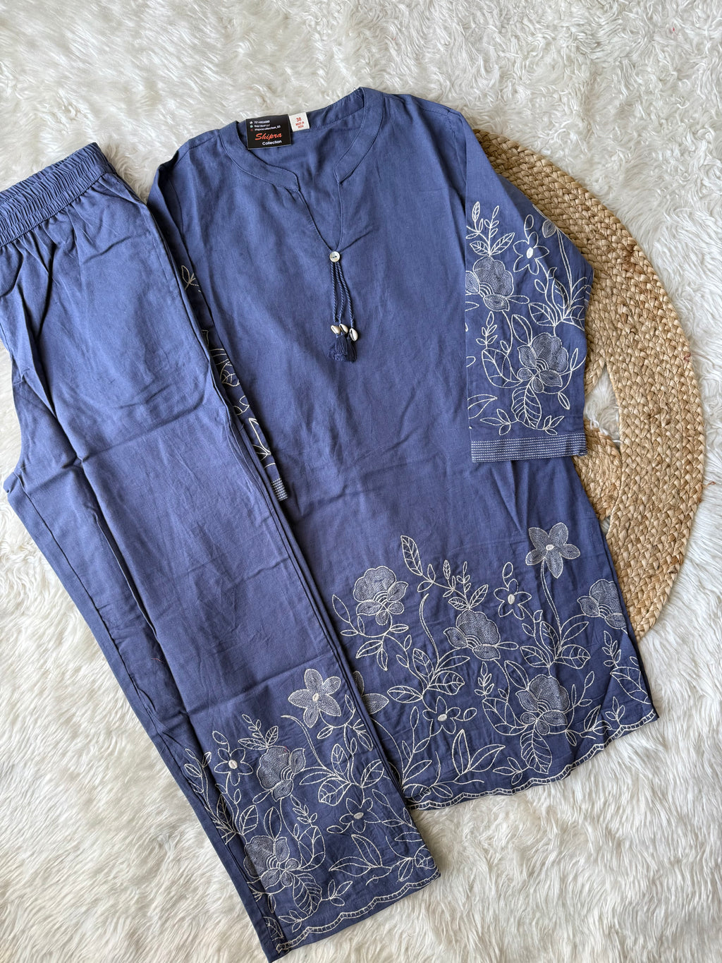 Soft Khadi Cotton Co-ord Set