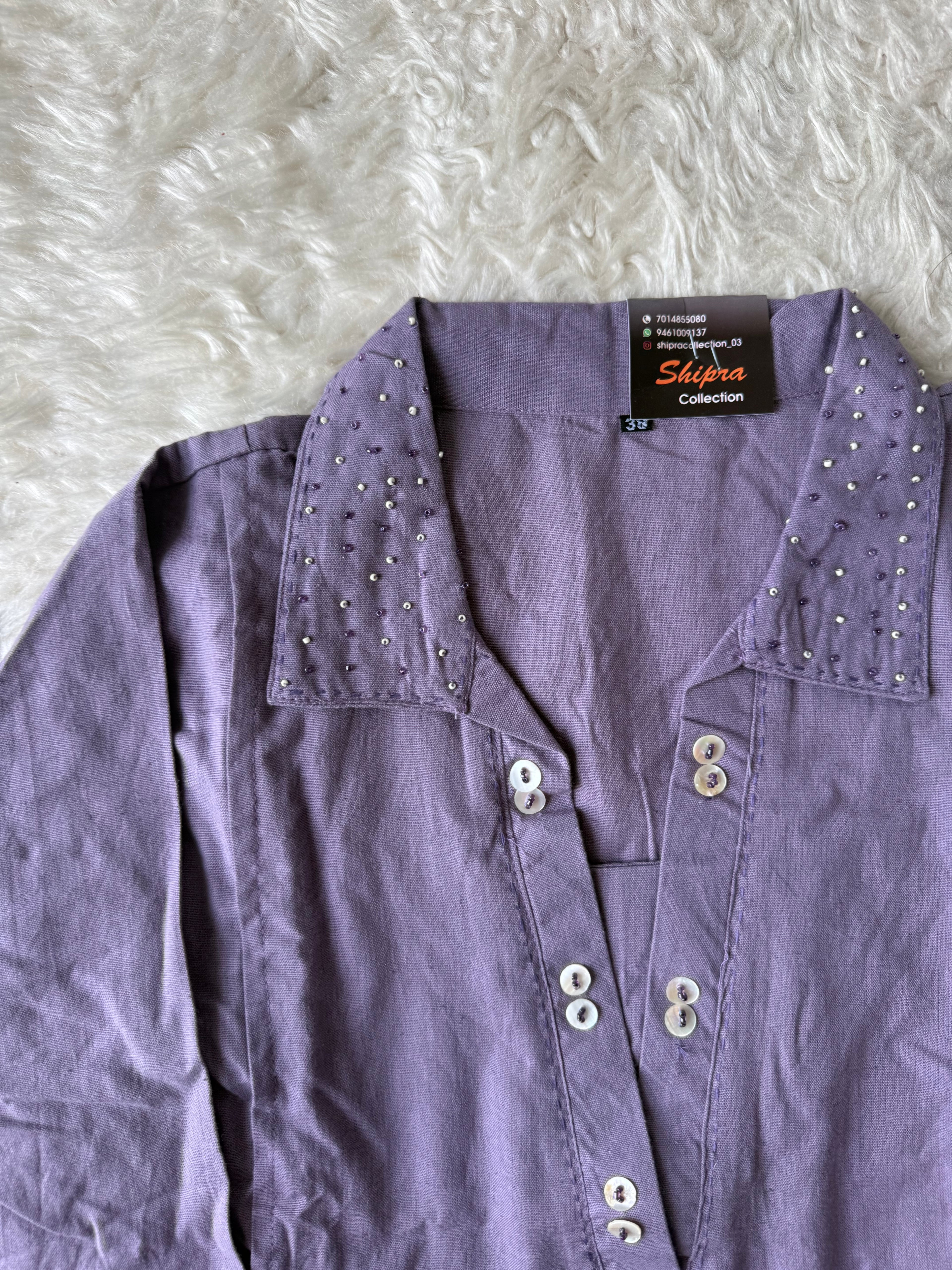 Soft Khadi Cotton Co-ord Set