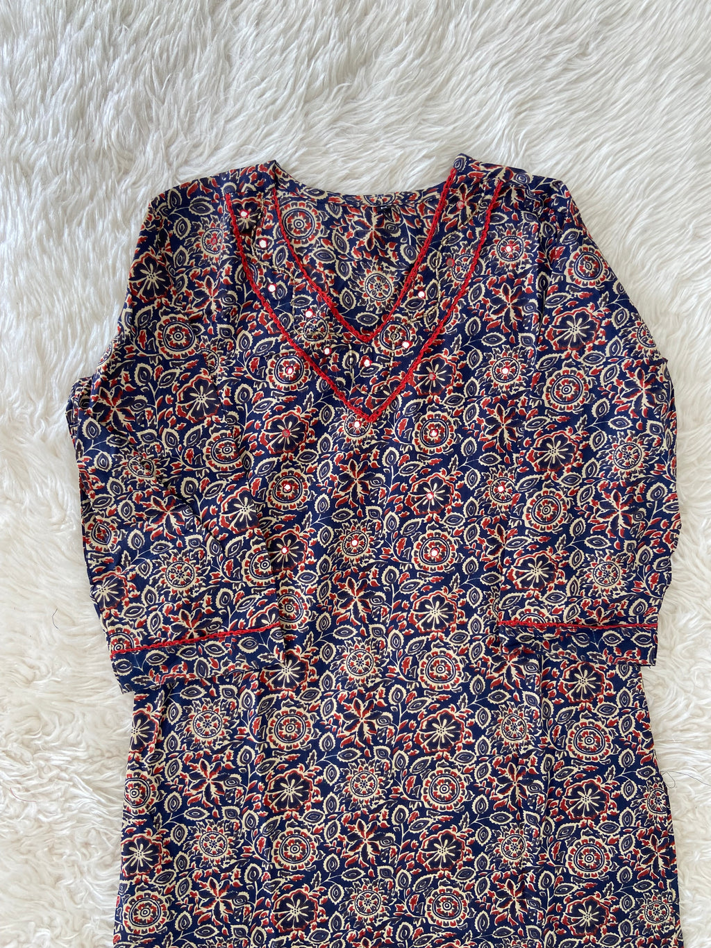 Cotton Kurti Pant Set