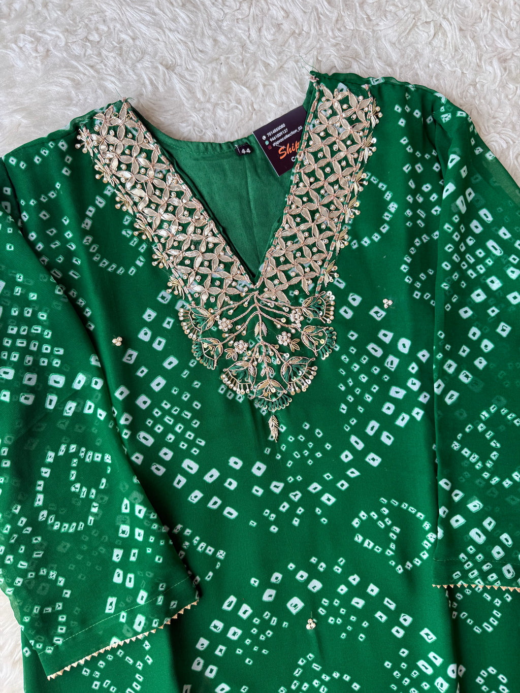 Georgette Lehariya kurti