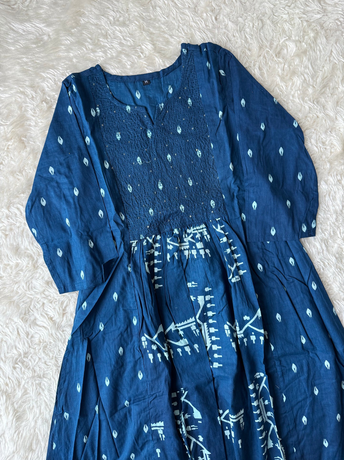 Cotton FLARE Kurti Pant Set