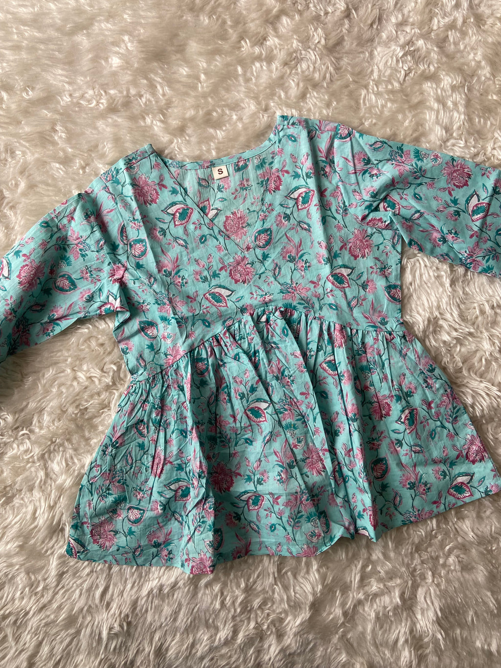 Premium Cotton Peplum Kurti